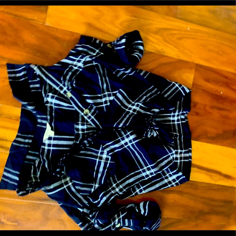Cropped flannel